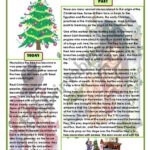 The Origin Of The Christmas Tree   Esl Worksheetanaisvi Pertaining To History Of The Christmas Tree Worksheets