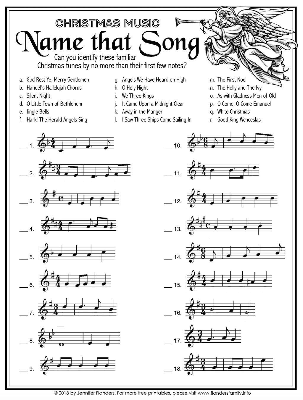 The Original Puzzle - Worksheets Library regarding Name That Christmas Tune Worksheets