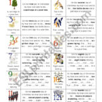 The Twelve Days Of Christmas   Esl Worksheetalien Boy With 12 Days Of Christmas Worksheets Answers