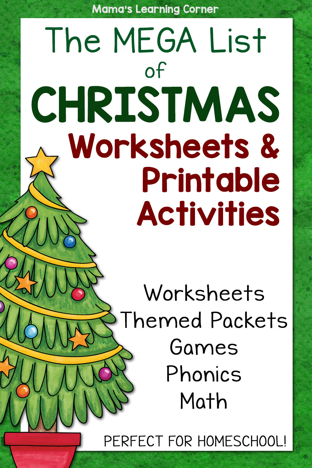 The Ultimate Guide To Christmas Worksheets And Printable with Christmas Tree Guidance Worksheets
