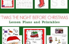 Twas The Night Before Christmas Activities For Kids - Simple inside Twas The Night Before Christmas Worksheets Free
