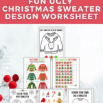 Ugly Sweater Worksheets (Free Printables) For Ugly Christmas Sweater Worksheets