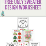 Ugly Sweater Worksheets (Free Printables) Pertaining To Ugly Christmas Sweater Worksheets
