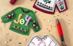 Ugly Sweaters Printable For Your Ugly Sweater Party - 100 Directions throughout Ugly Christmas Sweaters Beyond the Worksheets