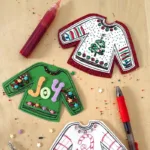 Ugly Sweaters Printable For Your Ugly Sweater Party   100 Directions With Regard To Beyond The Worksheets Ugly Christmas Sweaters