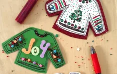Ugly Sweaters Printable For Your Ugly Sweater Party - 100 Directions with regard to Beyond the Worksheets Ugly Christmas Sweaters