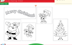 We Wish You A Merry Christmas Worksheet - Color, Cut, &amp; Paste with regard to Free Printable Cut And Paste Christmas Worksheets