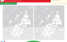 We Wish You A Merry Christmas Worksheet – Find The Differences pertaining to Spot the Difference Christmas Worksheets