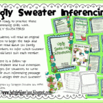 Welcome To The Uni Corner: Ugly Sweater Inferencing! Regarding Ugly Christmas Sweater Worksheets Answers