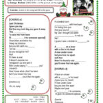 Wham George Michael Last Christmas (…: English Esl Worksheets Pdf For Last Christmas Song Worksheets