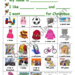 What Do You Want For Christmas?   Esl Worksheetvivienliuwei For All I Want For Christmas Worksheets