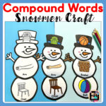 Winter Snowman Compound Words Activity | Madeteachers Inside Christmas Compound Words Worksheets