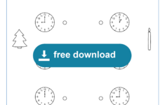 Worksheet Christmas Telling Time - Lookbookeducation with regard to Christmas Telling Time Worksheets