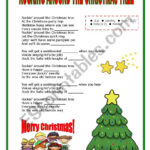 Xmas Song Ã‚Â´rocking Around The Christmas Treeã‚Â´ (Filling The Within Got The Christmas Spirit Worksheets